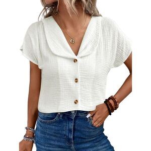 Emma Way Womens  Blouse